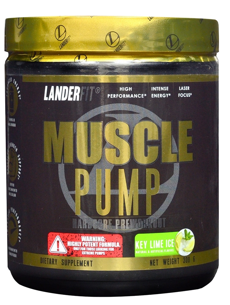 Landerfit Muscle Pumpu Key Lime Ice 300g