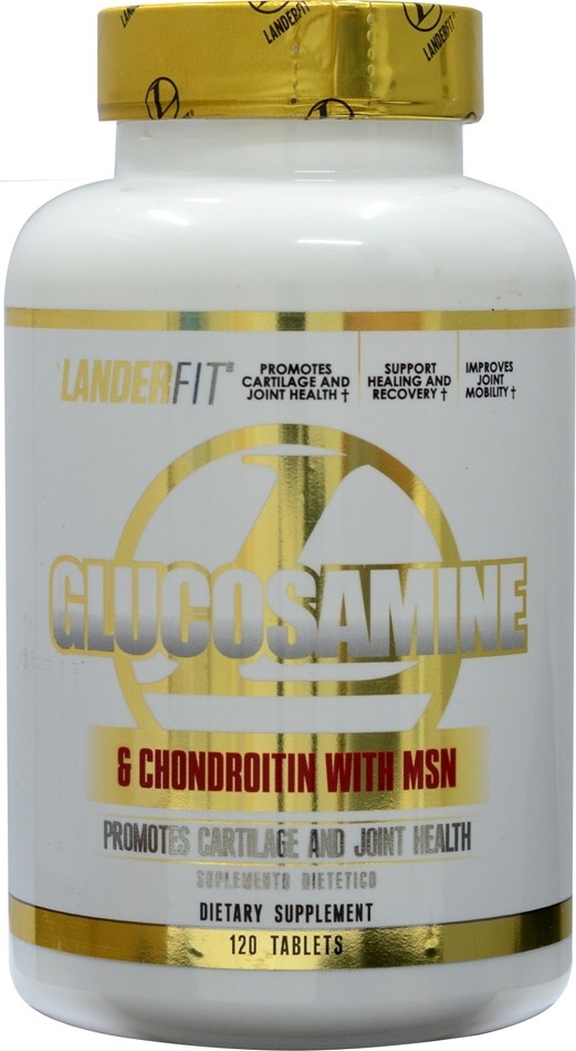 Landerfit Glucosamine Chondroitin With Msn (120 Cápsulas)