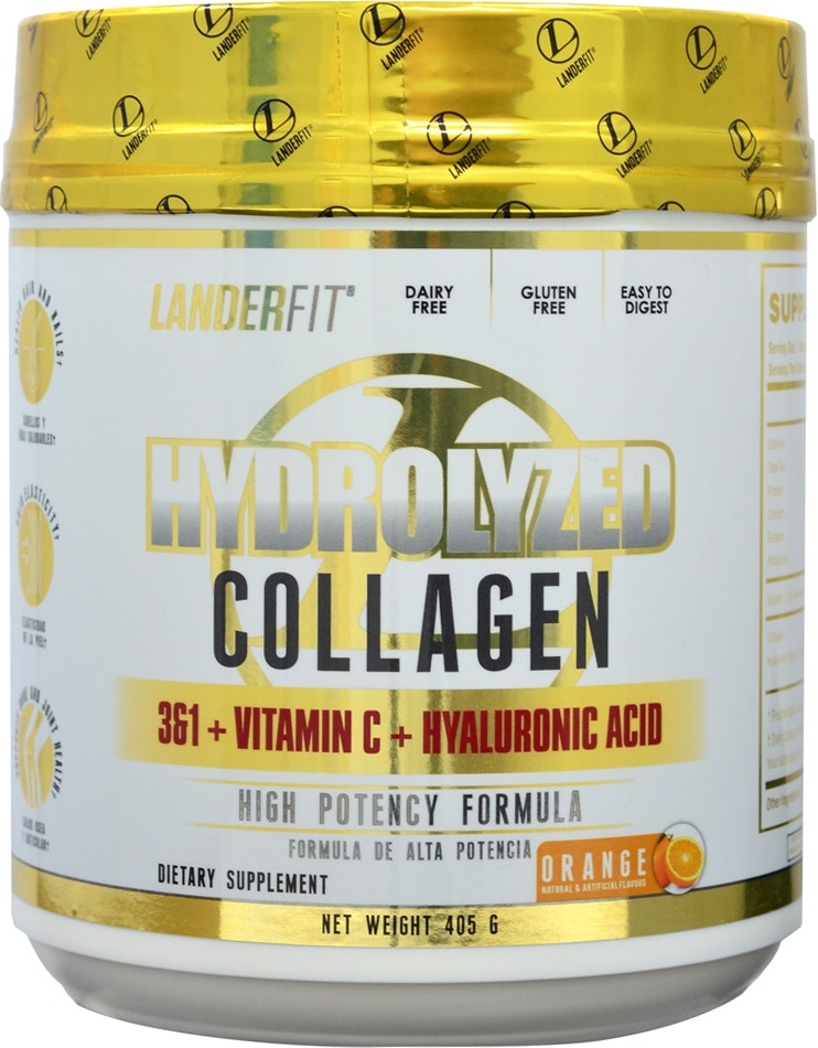 Landerfit Hydrolyzed Collagen Orange (405g)