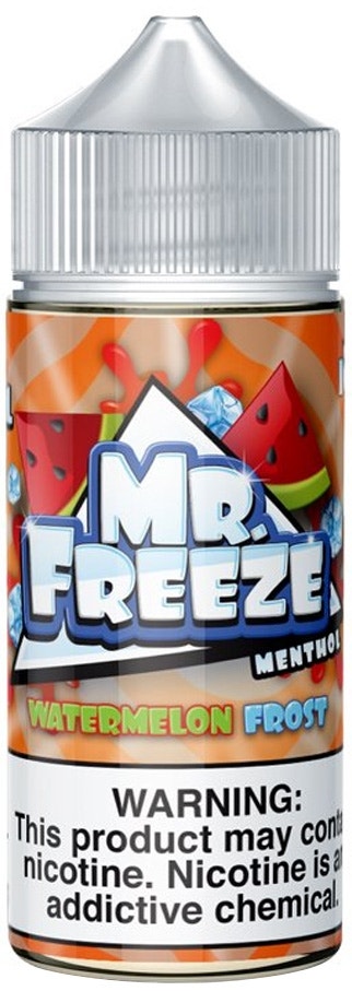 Essência para Vaper Mr. Freeze Menthol Watermelon 70vg/30pg - 100mL/0mg