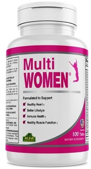 Alfa Vitamins Multi Women (100 Tabletas)