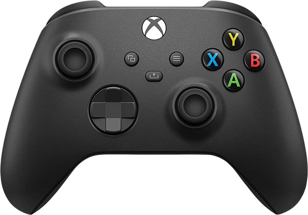 Controle Sem Fio Xbox Carbon Black - Preto (QAT-00001)