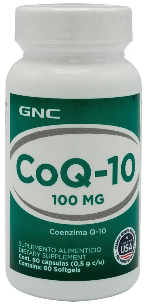 GNC CoQ-10 100MG (60 Softgels)
