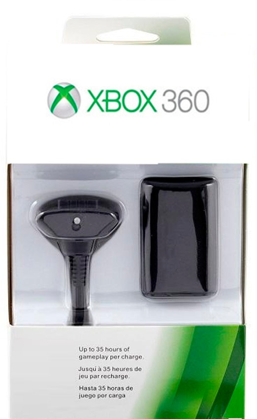 Kit de carregamento Xbox 360 bateria + cabo de carregamento (caixa feia)