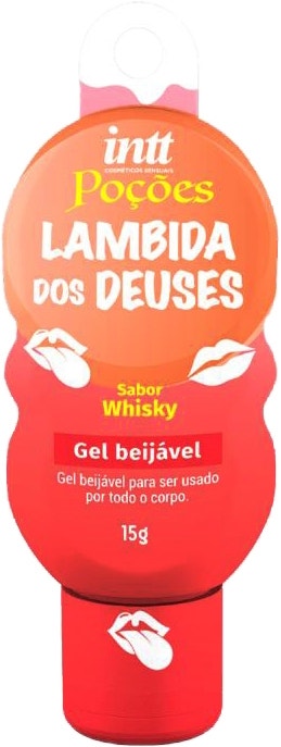 Gel Beijável Intt Lambida dos Deuses - Whisky