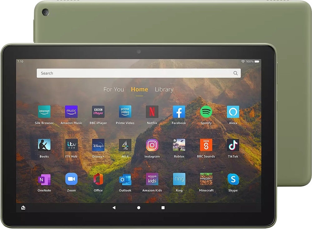 Tablet Amazon Fire HD 10 64GB WiFi com Alexa - Olive (11a Geração)