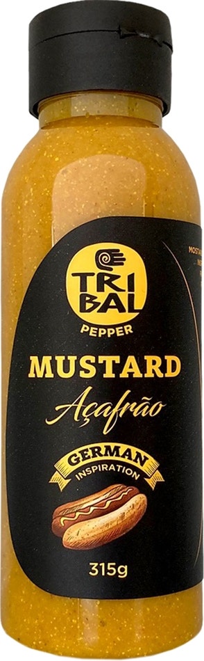Molho Tribal Pepper Mustard Açafrão - 315g