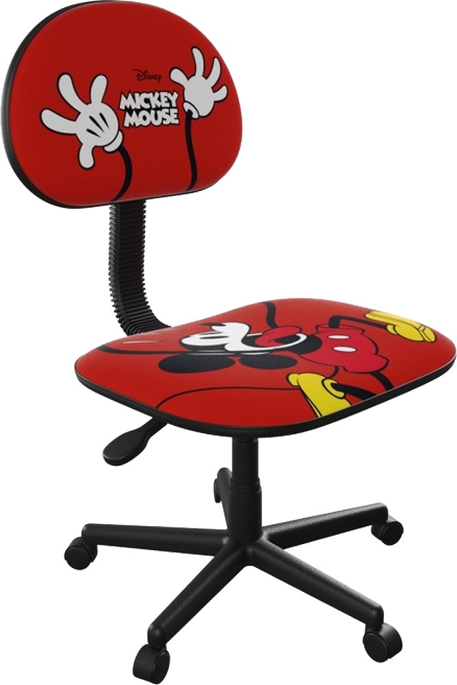 Cadeira Xtech Mickey Mouse XTF-DC001MK - Preto/Vermelho