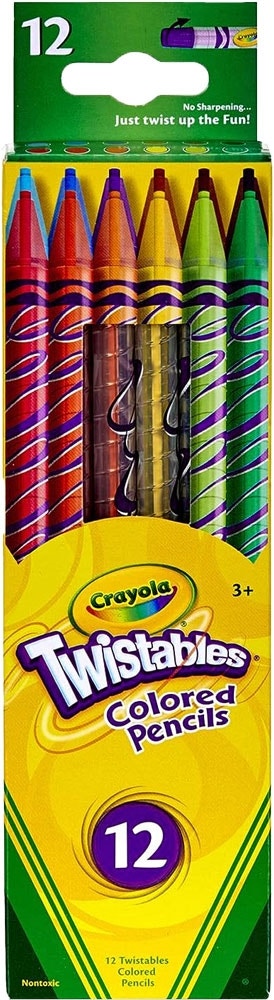 Lápis de Cor Crayola Twistables Colored Pencils 68-7408 (12 Unidades)